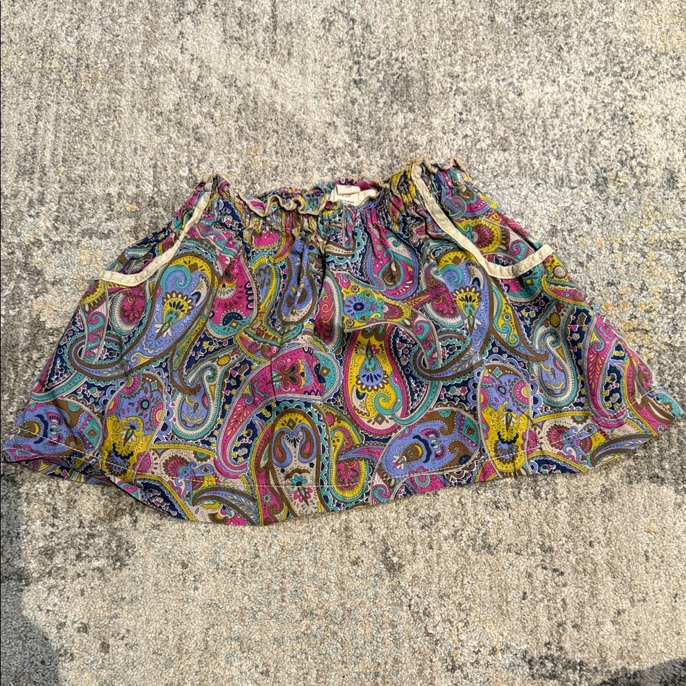 Peek Colorful Paisley Kids Skirt